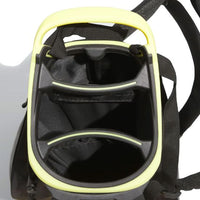 ADIDAS ADIZERO STAND CADDY GOLF BAG - BLACK/PURE SULFUR