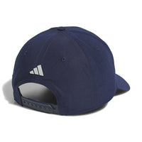 ADIDAS GOLF TOUR 3-STRIPES PRINT SNAPBACK CAP - COLLEGIATE NAVY