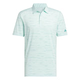 ADIDAS MENS ULTIMATE365 MESH PRINT GOLF POLO SHIRT - SEFLAQ