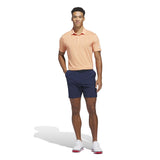ADIDAS MENS ULTIMATE365 MESH PRINT CLIMACOOL GOLF POLO SHIRT - ORANGE