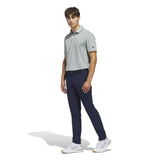 ADIDAS MENS ULTIMATE365 CLIMACOOL TANGO PRINT MESH GOLF POLO SHIRT - WONDER SAGE/COLLEGIATE NAVY