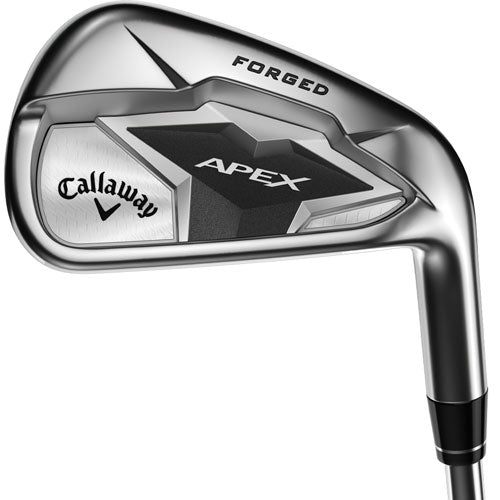 CALLAWAY APEX 19 FORGED 4-PW IRONS WITH PROJECT X CATALYST 80 GRAPHITE STIFF FLEX SHAFTS