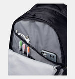 UNDER ARMOUR Gameday 2.0 Backpack Bag - Black / Metallic Gold Luster