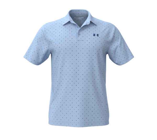 UNDER ARMOUR MEN'S PLAYOFF 2.0 GOLF POLO - Oxford Blue / Bauhaus Blue