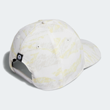 ADIDAS MEN'S TOUR PRINT GOLF HAT - WHITE