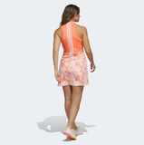 ADIDAS WOMEN'S FLORAL SLEEVELESS DRESS - CORAL FUSION