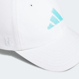 ADIDAS WOMEN'S CRISSCROSS GOLF HAT - WHITE