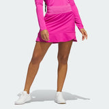 ADIDAS WOMEN'S FRILL GOLF SKORT - Lucid Fuchsia