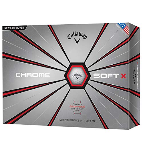 CALLAWAY CHROME SOFT X GOLF BALLS - 3 DOZEN (WHITE)