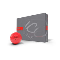 VICE PRO SOFT GOLF BALLS - NEON RED (3 DOZEN)