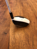 GOOD CONDITION LEFT HANDED TAYLORMADE M2 18* FAIRWAY WOOD WITH ADILA ROGUE 70 EXTRA STIFF FLEX SHAFT