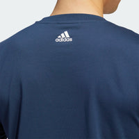 ADIDAS MEN'S CORE GOLF T-SHIRT - CREW NAVY