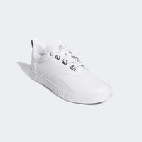 ADIDAS WOMEN'S ADICROSS PPF GOLF SHOES - CLOUD WHITE / SILVER METALLIC