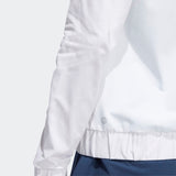 ADIDAS WOMEN'S BOMBER GOLF JACKET - WHITE