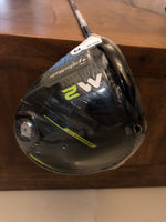 UNUSED LEFT HANDED TAYLORMADE M2 10.5* DRIVER WITH FUJIKURA PRO 56 FLEX SHAFT