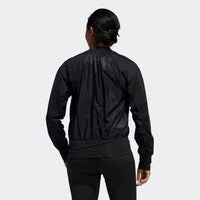 ADIDAS WOMEN'S FULL ZIP GOLF JACKET - BLACK