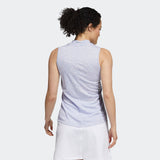 ADIDAS WOMEN'S PRIMEBLUE SLEEVELESS GOLF POLO SHIRT