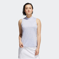 ADIDAS WOMEN'S PRIMEBLUE SLEEVELESS GOLF POLO SHIRT