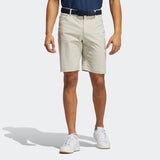 ADIDAS MEN'S GO-TO FIVE-POCKET GOLF SHORTS - CLEAR BROWN
