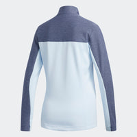 ADIDAS WOMEN'S GO-TO GOLF JACKET - SKY TINT / TECH INDIGO