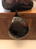 GREAT CONDITION PING i15 9.5* DRIVER WITH MAMIYA TOUR 69 SERIES STIFF FLEX SHAFT