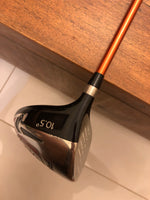 GOOD CONDITION PING G10 10.5* DRIVER WITH PING TFC 129 STIFF FLEX SHAFT - LEFT HAND