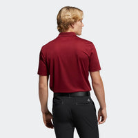 ADIDAS MEN'S PERFORMANCE PRIMEGREEN GOLF POLO SHIRT - Collegiate Burgundy