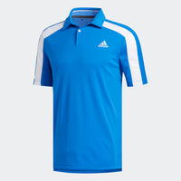 ADIDAS MEN'S SPORT HEAT.RDY GOLF POLO SHIRT - GLOW BLUE