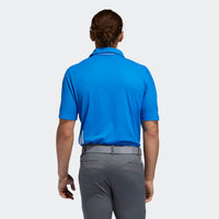 ADIDAS MEN'S SPORT HEAT.RDY GOLF POLO SHIRT - GLOW BLUE