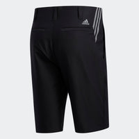 ADIDAS MEN'S ULTIMATE365 3-STRIPES COMPETITION GOLF SHORTS - BLACK