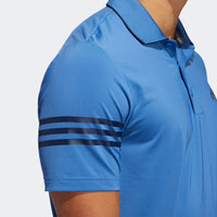 ADIDAS MEN'S ULTIMATE365 BLOCKED GOLF POLO SHIRT - TRACE ROYAL / COLLEGIATE NAVY