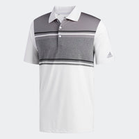 ADIDAS MEN'S ULTIMATE365 COMPETITION GOLF POLO SHIRT - Crystal White