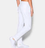 UNDER ARMOUR WOMEN'S LINKS GOLF PANTS -  WHITE