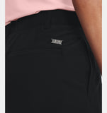 Under Armour Women's UA Links Golf Shorts - Black/Metallic Silver