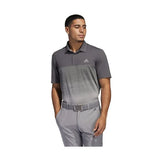 ADIDAS MEN'S ULTIMATE365 PRINT GOLF POLO SHIRT - GREY