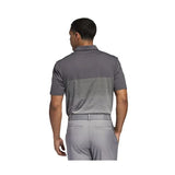 ADIDAS MEN'S ULTIMATE365 PRINT GOLF POLO SHIRT - GREY