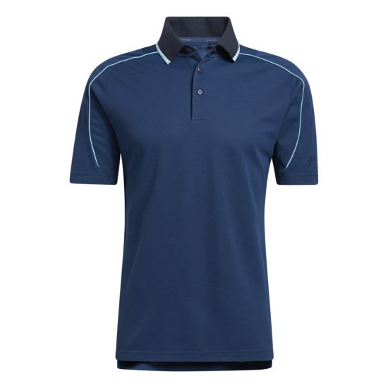 ADIDAS MEN'S NO SHOW GOLF POLO SHIRT - NIGHT NAVY / NIGHT MARINE