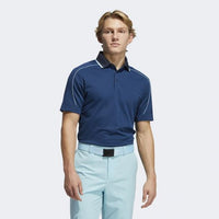 ADIDAS MEN'S NO SHOW GOLF POLO SHIRT - NIGHT NAVY / NIGHT MARINE