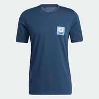 ADIDAS MEN'S CORE GOLF T-SHIRT - CREW NAVY