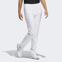 ADIDAS WOMEN'S PRIMEGREEN FULL-LENGTH GOLF PANTS - WHITE