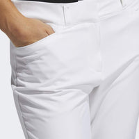 ADIDAS WOMEN'S PRIMEGREEN FULL-LENGTH GOLF PANTS - WHITE